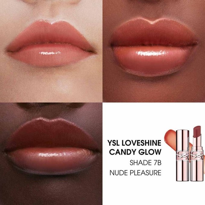 Yves Saint Laurent Loveshine Candy Glow lūpų balzamas – Tonuotas lūpų balzamas 3,2 g 7B
