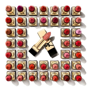 Yves Saint Laurent Rouge Pur Couture Caring Satin lūpų dažai - Satininiai lūpų dažai 3,8 g Nude