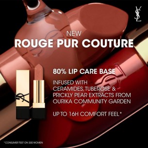 Yves Saint Laurent Rouge Pur Couture Caring Satin lūpų dažai - Satininiai lūpų dažai 3,8 g Nude