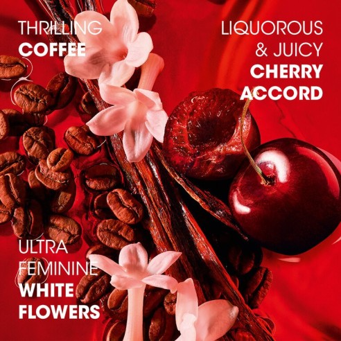 Yves Saint Laurent Black Opium Over Red EDP kvepalai moterims, 30 ml