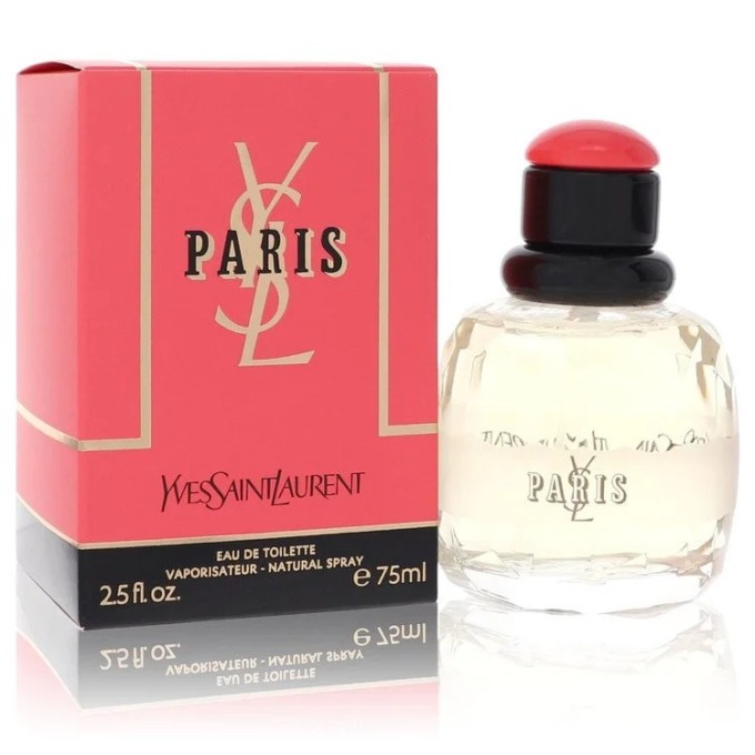 Yves Saint Laurent Paris EDT kvepalai moterims, 75 ml