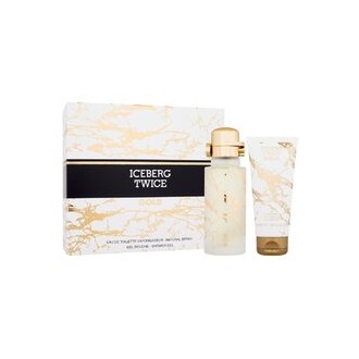 Iceberg Twice Gold Dovanų rinkinys EDT 125 ml and dušo želė 100 ml 125 ml vyrams vyrams