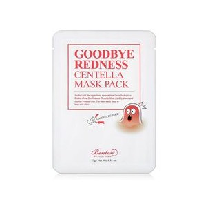 Benton Goodbye Redness Centella Cica Mask Pack - Zklidňující plátýnková maska for problematic skin