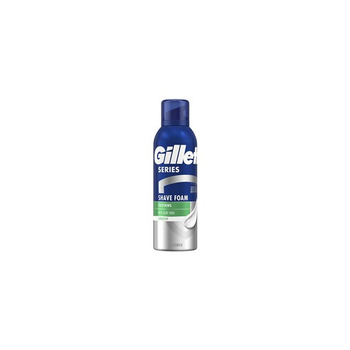 Gillette Series Sensitive Aloe Vera Soothing Shave Foam 200 ml
