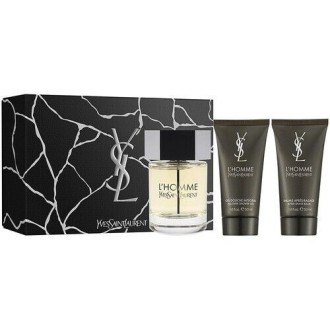 Yves Saint Laurent L'Homme Gift Set EDT 100 ml After Shave Balm L'Homme 50 ml shower gel and