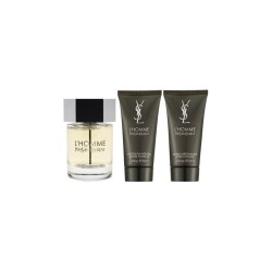 Yves Saint Laurent L'Homme Gift Set EDT 100 ml After Shave Balm L'Homme 50 ml shower gel and 2