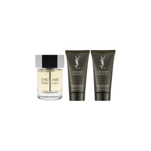 Yves Saint Laurent L'Homme Gift Set EDT 100 ml After Shave Balm L'Homme 50 ml shower gel and