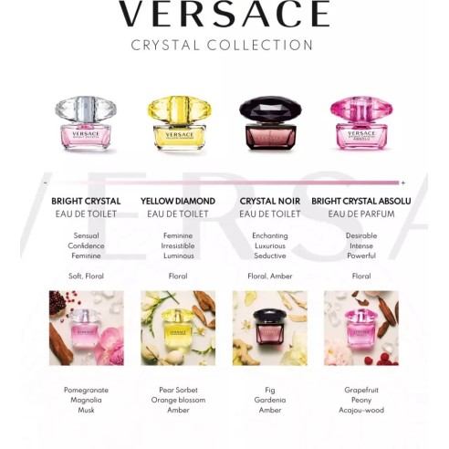 Versace Bright Crystal EDT kvepalai moterims, 30 ml