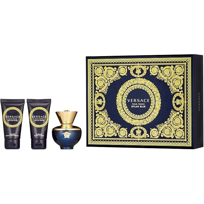 Versace Dylan Blue pour Femme SET EDP 50 ml + Body Lotion 50 ml + Shower Gel 50 ml moterims