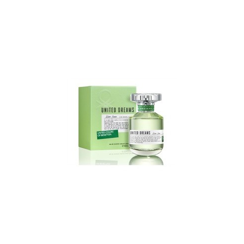 Benetton United Dreams Live Free EDT kvepalai moterims, 80 ml