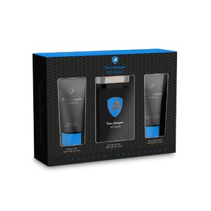 Lamborghini Acqua Dovanų rinkinys EDT 125 ml, dušo želė 100 ml and After Shave Balsam (after shave