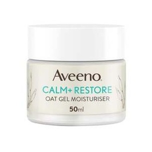 Aveeno Calm + Restore Oat Gel Moisturiser - Soothing and hydrating skin gel 50 ml