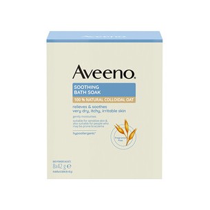 Aveeno Soothing Bath Soak 8 x 42 g - Soothing oatmeal bath