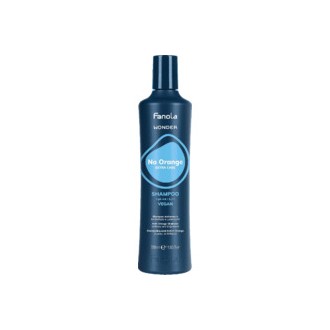 Fanola Wonder No Orange Extra Care Shampoo - neutralizuojantis šampūnas rudiems atspalviams, 1000 ml