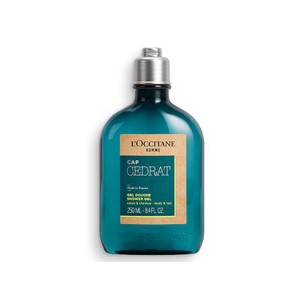 L´occitane For Men Cap Cedrat Shower Gel - A refreshing dušo želė for body and hair 250 ml
