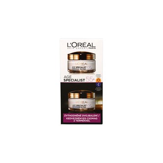 L´Oréal Set of Day and Night Anti-wrinkle Age Special ist 55+ 2 x 50 ml