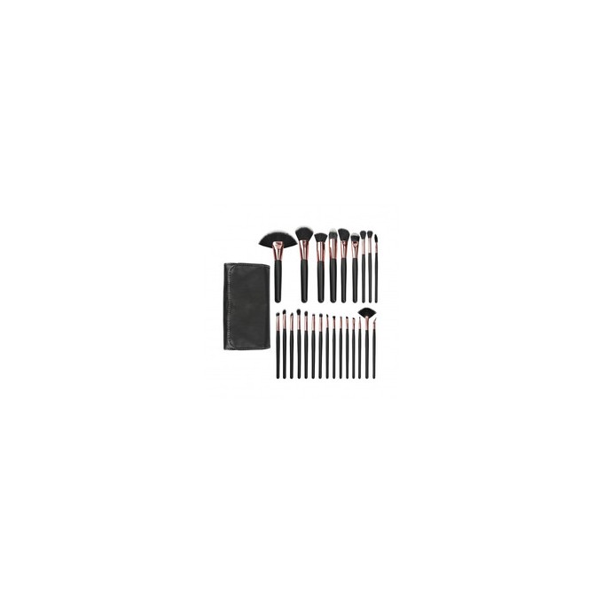 MIMO Makeup Brush Set Black ( 24 vnt. 