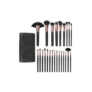MIMO Makeup Brush Set Black ( 24 vnt. 