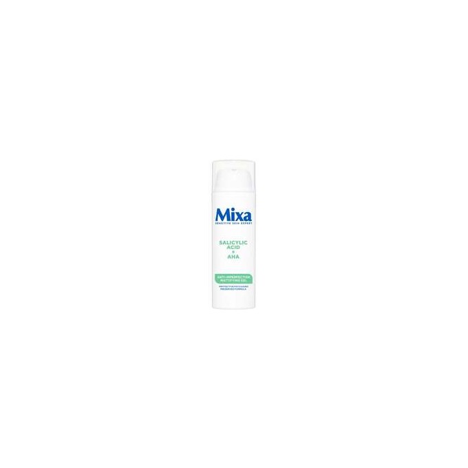 Mixa Salicylic Acid + AHA Anti-Imperfection Mattifying Gel - Mattifying skin gel against