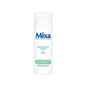 Mixa Salicylic Acid + AHA Anti-Imperfection Mattifying Gel - Mattifying skin gel against