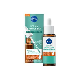 Nivea Derma Skin Clear Serum - Regenerating and deeply moisturizing skin serum 30 ml