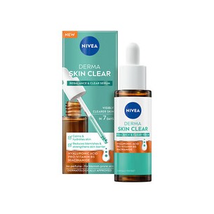 Nivea Derma Skin Clear Serum - Regenerating and deeply moisturizing skin serum 30 ml