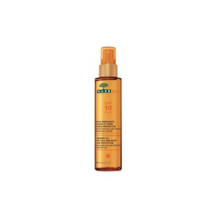 Nuxe Sun Tanning Oil For Face And Body SPF 10 - Bronze suntan oil for face and body 150 ml
