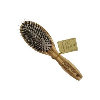 Olivia Garden Healthy Hair Bamboo Brush Ionic Combo Paddle HH-P6 - Hair brush