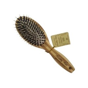 Olivia Garden Healthy Hair Bamboo Brush Ionic Combo Paddle HH-P6 - Hair brush