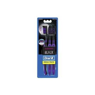 Oral B Allrounder Black Medium Toothbrush 1ml