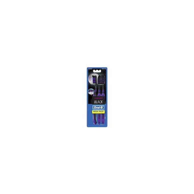 Oral B Allrounder Black Medium Toothbrush 1ml