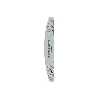 Stalevnt. Expert 40 180/240 Crescent Mineral Nail File - Mineral nail file 25 vnt.