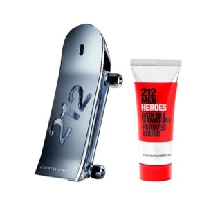 Carolina Herrera 212 Men Heroes Gift set EDT 90 ml and shower gel 100