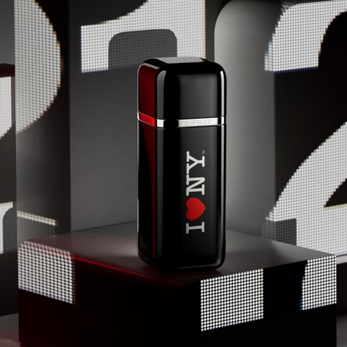 Carolina Herrera 212 VIP Black I Love NY Limited Edition EDP kvepalai vyrams, 100 ml