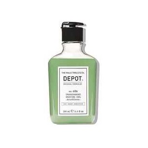 Depot No. 406 Transparent Shaving Gel - Nepěnivý gel na holení 100 ml