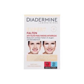 Diadermine Expert Anti-Wrinkle-Pads - Patches against wrinkles around the eyes and mouth 12 vnt.