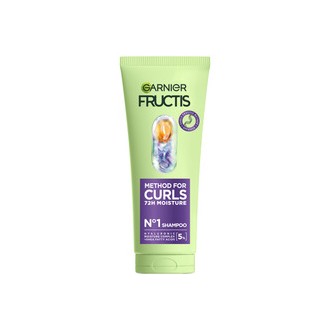 GARNIER Fructis Method For Curls Shampoo - Hydrating shampoo for dry wavy and curly hair 200 ml