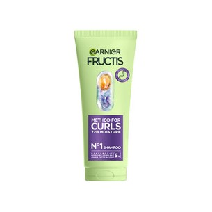 GARNIER Fructis Method For Curls Shampoo - Hydrating shampoo for dry wavy and curly hair 200 ml