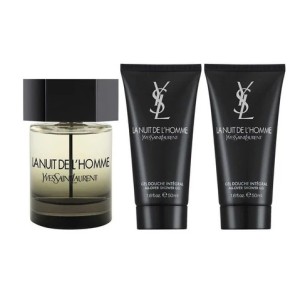 Yves Saint Laurent La Nuit L´Homme Gift Set EDT 100 ml and dušo želė 2 x 50 ml vyrams