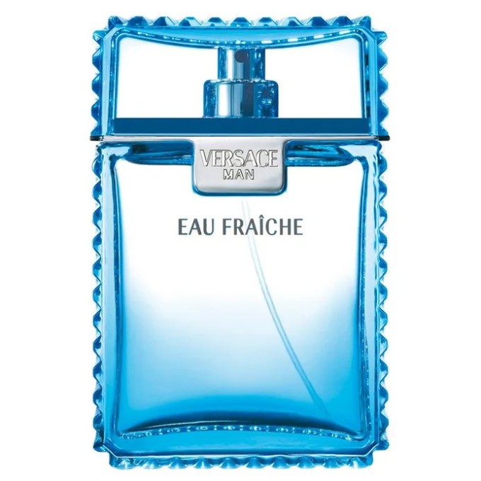 Versace Man Eau Fraiche rinkinys EDT 100 ml + EDT 10 ml + kosmetinė