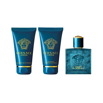 Versace Eros rinkinys - 50 ml EDT, dušo želė Eros 50 ml, balsamas po skotimusi Eros 50 ml vyrams 2