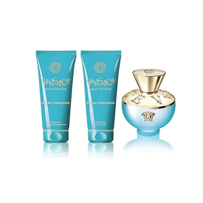 Versace Dylan Turquoise pour Femme Gift set EDT 100 ml, body lotion 10