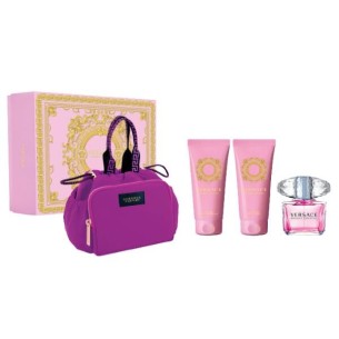 Versace Bright Crystal Gift set EDT 90 ml, body lotion 100 ml, shower 