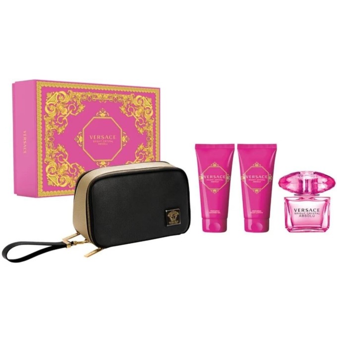 Versace Bright Crystal Absolu Gift set EDP 90 ml, body lotion 100 ml,