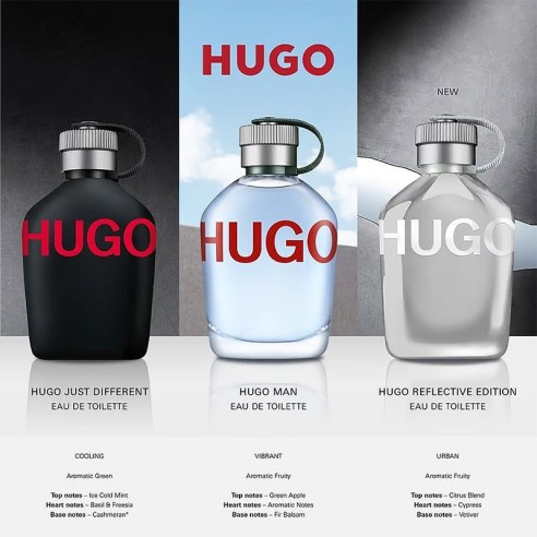 Hugo Boss Hugo Just Different EDT kvepalai vyrams, 40 ml