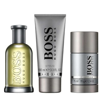 Hugo Boss Bottled dovanų rinkinys vyrams - EDT 100 ml, dušo želė 100 ml ir dezodorantas 75 g 2