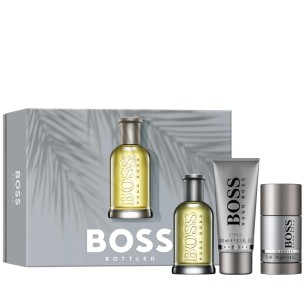 Hugo Boss Boss Bottled Dovanų rinkinys EDT 100 ml, dušo želė 100 ml ir dezodorantas 75 g vyrams