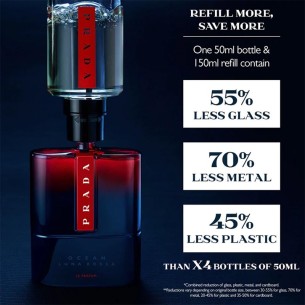 Prada Luna Rossa Ocean Le Parfum refill 150 ml kvepalai vyrams