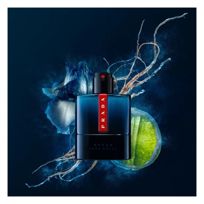 Prada Luna Rossa Ocean Dovanų rinkinys EDT 100 ml ir miniature EDT 10 ml vyrams