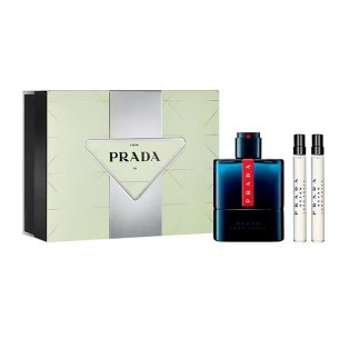 Prada Luna Rossa Ocean Gift set kvepalų rinkinys vyrams - EDT 100 ml ir EDT 2 x 10 ml